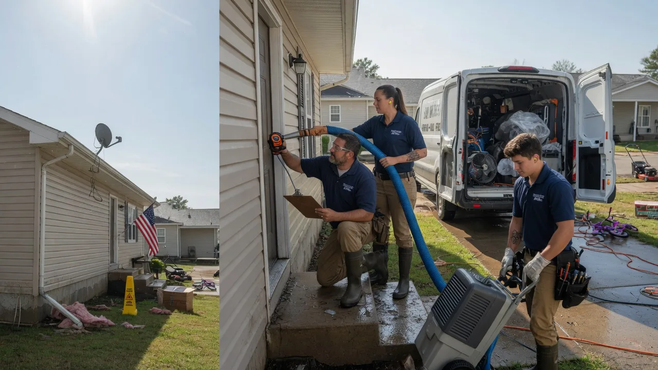 Ceiling Water Damage Restoration in Mildred, PA near me